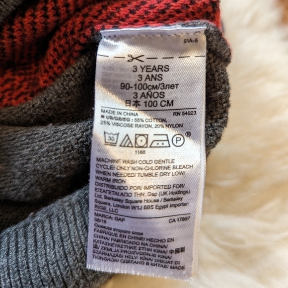 BABY Gap marvel iron man knit pullover sweater kids 3 - Picture 6 of 8